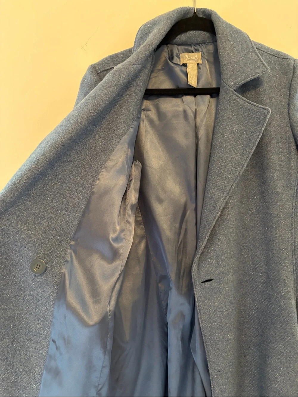 Vintage Old Navy Dusty Blue Pea Coat